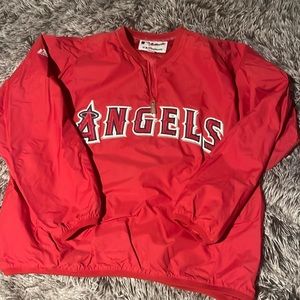 MLB Authentic Majestic Jacket // Angels Baseball